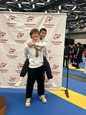 Takwondo competition is fun for all ages!
