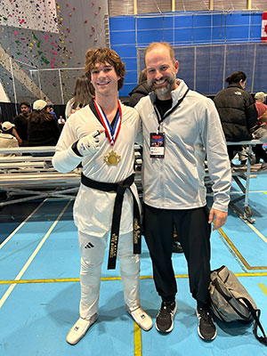From white belt to black belt, students progress in skill levels and achievements.