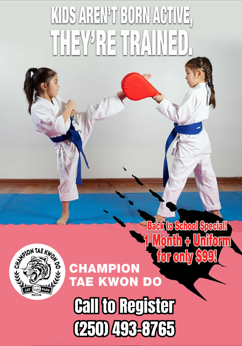 Penticton Taekwondo Back to School Special